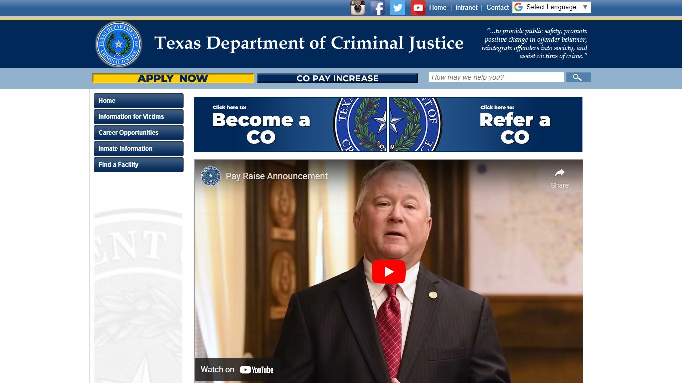 Texas Department of Criminal Justice